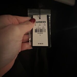 Express blazer with sequins.